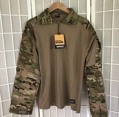 Yevhev Tactical Combat Shirt Mens XL Camo Ripstop Military Outdoors Paintbal NWT