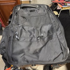NRA National Rifle Association Black Nylon Tactical Backpack – Great Condition
