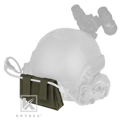 Krydex Tactical Helmet Counterweight Pouch NVG Battery Carrier Removable