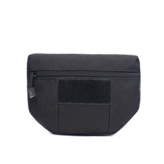 Tactical Molle Drop Dump Pouch Abdomen Bags Chest Rig Vest Hanging Utility Pouch