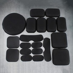 19pcs/Set Tactical Helmet Replacement Foam Motorcycle Padding Kits Accessories