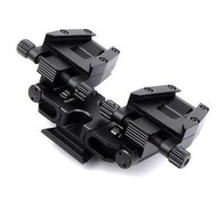 Tactical Aluminum Modular Binocular Bridge Helmet Night Vision NVG NODS Mount