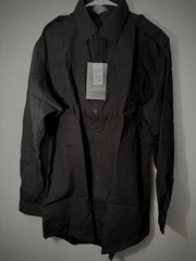 Propper Men’s Tactical Shirt Large Long Police Military Security Black New
