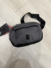 Chrome Industries Ziptop Waistbag- Sling Bag Hip Pack, 2.4 Liter One Size Grey