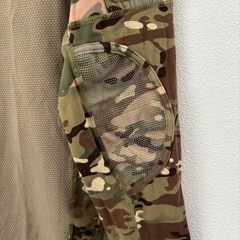 US Military Tactical Combat Shirt Men’s XL 1/4 Zip Camouflage Elbow Pads Uniform