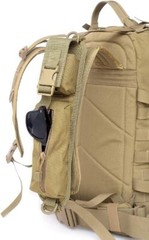 Backpack Strap Pouch Molle Accessories Pouch with 2 Version Phone Holder Pockets