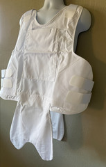 SECOND CHANCE Male Concealable Armor Carrier Spa2 XLT 2519-2516 White Poly/Cottn
