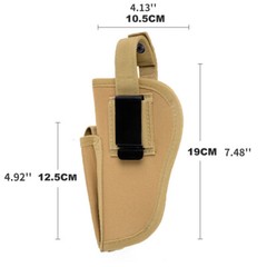 Gun Holster Tactical Concealed Carry Left/Right Hand Waterproof Pistol Holder