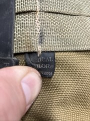 Tactical Tailor Zippered Utility Pouch-KHAKI