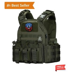 Tactical Vest Molle Airsoft Vest for Men