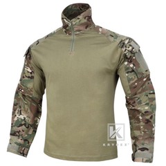 KRYDEX G3 Combat Shirt Army Uniform with Elbow Pads Army Clothing Camo MC Camo