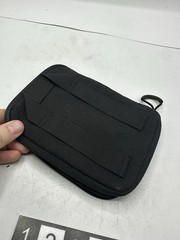 Blackhawk! Military black BDU pocket organizer Tactical w mesh, zipper, lanyard