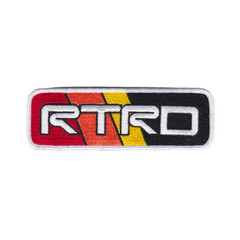NO COAST YOTA DARK RTRD PATCH TOYOTA RETARD TRD PRO EMBROIDERED HOOK BACKING