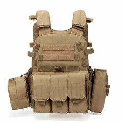 Camouflage Tactical Vest Outdoor Multi Functional Backpack Gear
