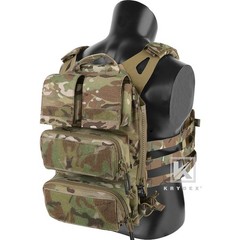 KRYDEX Tactical V2.0 Zip-on Backpack Zip Bag Pack for CPC JPC2.0 Plate Carrier