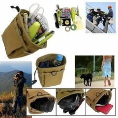 Tactical Molle Drawstring Magazine Dump Bag Waist Portable Bag Utility Waist Bag