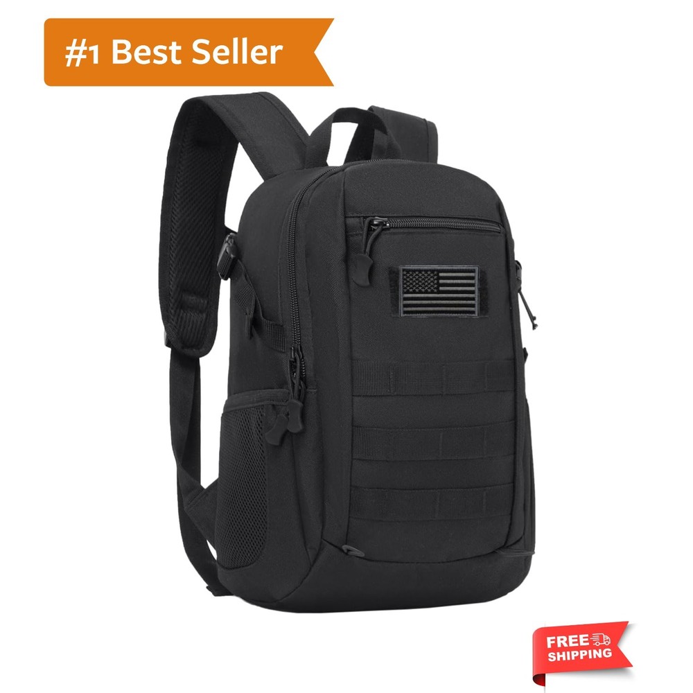 10L/20L Mini X-Small Tactical Backpack MOLLE Daypack Gear Pack Camping Bag wi…