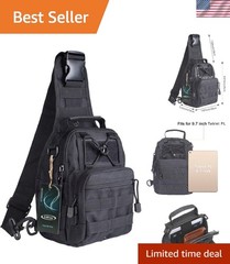 Durable Water-Resistant Tactical Bag for Hiking and Every Day Carry Essentials