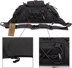 Lightweight Tactical Bum Bag with Hidden Pocket – Ideal for Outdoor Adventures