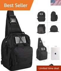 Tactical Backpack-1000D Waterproof Military Backpack/Laser-Cut/CCW Bags Sling…