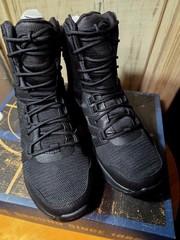 BATES RALLYFORCE New In Box Tactical Boots Tall Zip Black Womens Size 9 M NIB