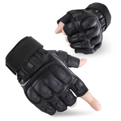 Tactical Shooting Fingerless Gloves Military Combat Training Half Finger Gloves