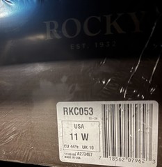 Rocky S2V Steel Toe Tactical Boots Tan Men’s US 11 Wide RKC053