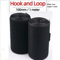 4 inch Nylon Hook Loop Fastener 1 Yard for Backpacks Clothing DIY Crafts