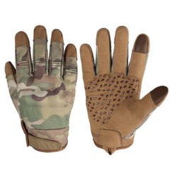 Outdoor Military Tactical Full Finger Gloves Touch Screen for Airsoft Shooting