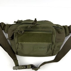 Highland Tactical Mobility Pouch Waist Pack Khaki Green Canvas Durable Brand New
