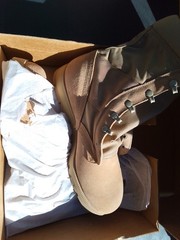 MCRAE HOT WEATHER DESERT BOMBAY BOOTS. SIZE : 12 1/2 WIDE 3 LAYER NEW !