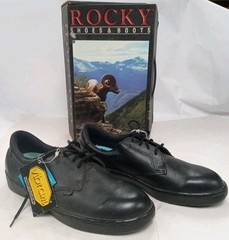 Mens Rocky Boots- Oxford Flat Sole 911-230 Size 10M -New In Box – 911 Series