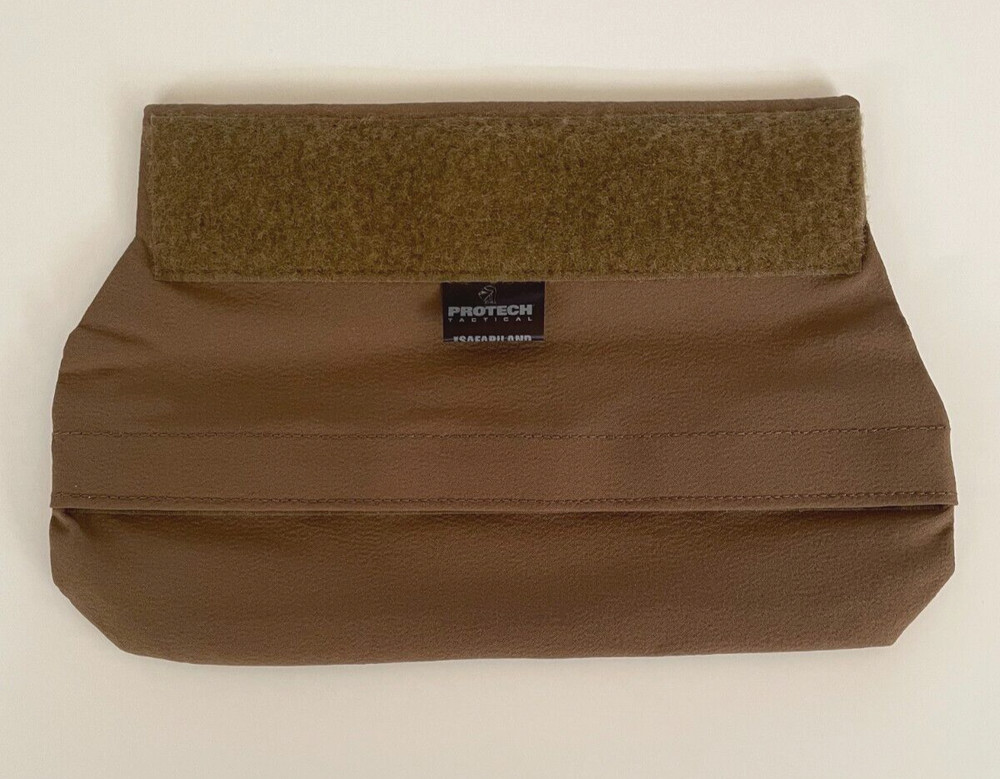PROTECH Lower Abdomen/Spine Protector Accessory Coyote Brown AWS Hook/Loop