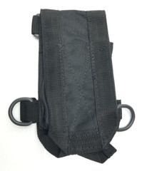 QTY (1) Military Style Black Buttstock Double Ammo Pouch Pocket – New in Bag