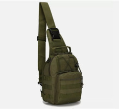 Men Outdoor Tactical Backpack Shoulder Sling Bag Chest Pack Sport Travel Hiking
