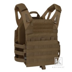 KRYDEX JPC 2.0 Jump Plate Carrier MOLLE Panel Tactical Body Armor Coyote Brown