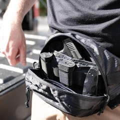 LAPG TACTICAL EDC Frunk Pack w/ Removable Holster Black – BRAND NEW
