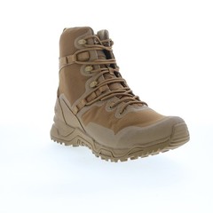 Original Swat Alpha Fury 8″ Side-Zip 177503 Mens Brown Wide Tactical Boots