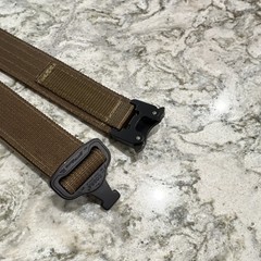 VEDDER Adjustable Tactical Belts Emergency/Rigger Belt Brown Solid Size 42″-45″