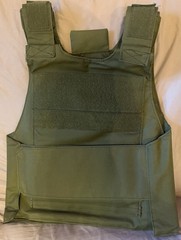 Tactical Modular Operator Soft Body Plate Carrier Rig Vest Green Military 🦅