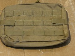 Tactical storage bag molle 8″ x 10 1/2″
