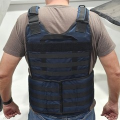 Phalanx Body Armor MKIIII Vest/Plate Carrier w/ two, 12″ x 18″ Lvl IIIA Plates