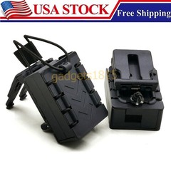 Tactical Holster Molle Walkie Talkie Holder Duty Belt Case Two Way Radio Pouch