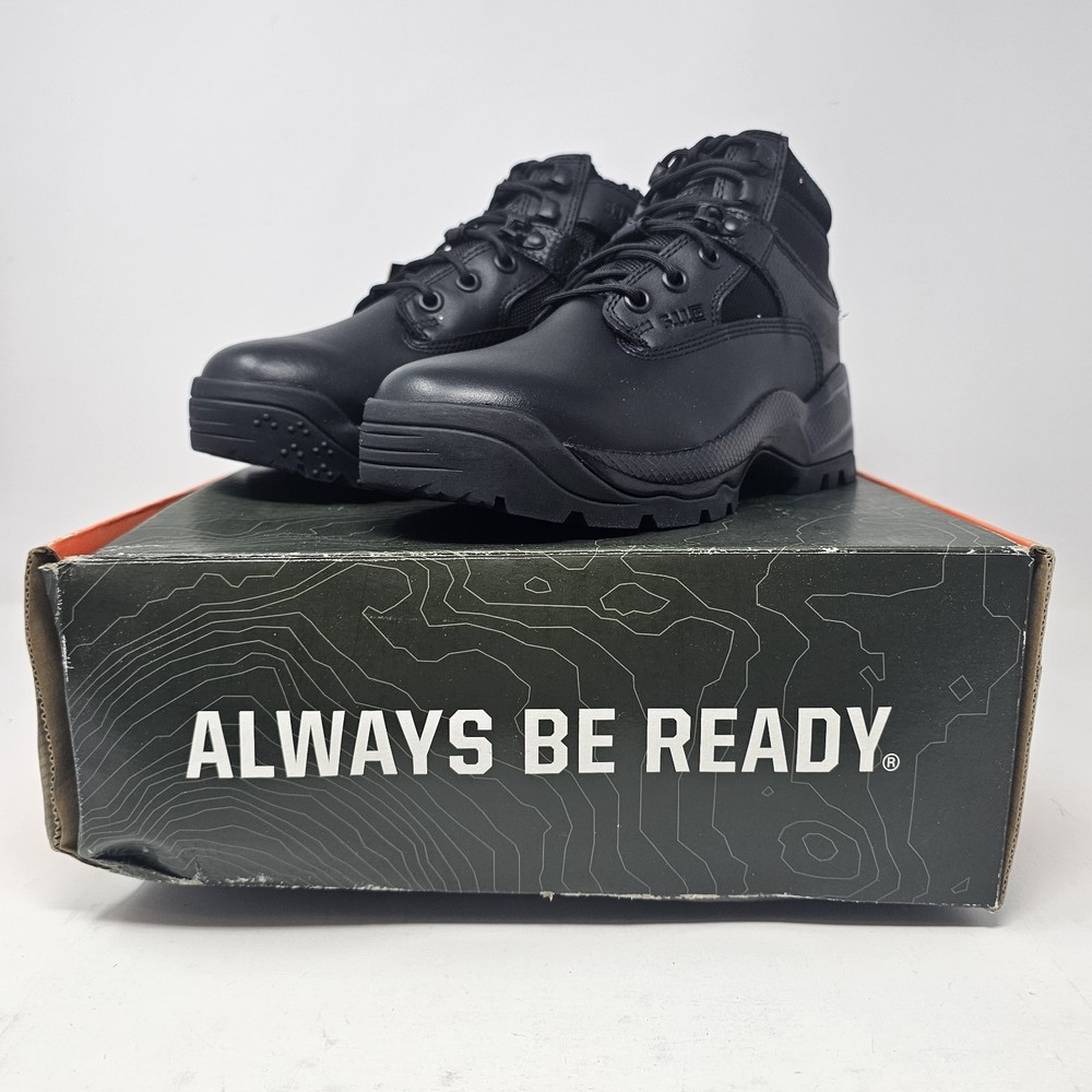 5.11 ATAC 6″ Side Zip Tactical Boots (Black) Womens Size 7 NEW IN BOX