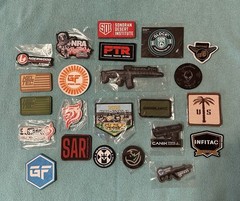 NRA Show 2025 & 2026 TACTICAL MORALE PATCHES – Lot of 23