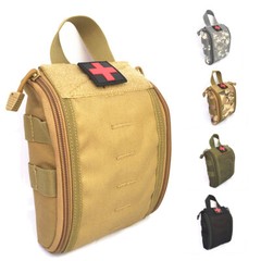First Aid Bag Tactical Molle Bag Backpack’s Accessories Bag for Hiking Climbing