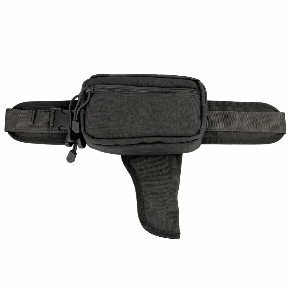 Tactical Concealed Carry Hip Bag Gun Holster Waist Pack with Concealed Holster