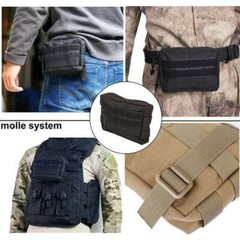 Outdoor Tactical Molle Pouch EDC Belt Waist Pack Bag Utility Multi-Purpose Pouch