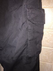 LA Police Gear Men’s Operator Tactical Pant with Elastic Waistband Black 34 x 34