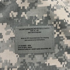 Pair of Axillary Outershells Ballistic Protector